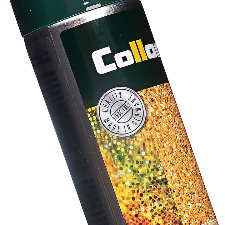 Metallic spray for metallic leather