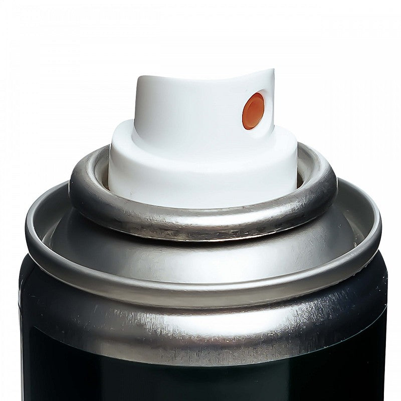 Metallic spray for metallic leather
