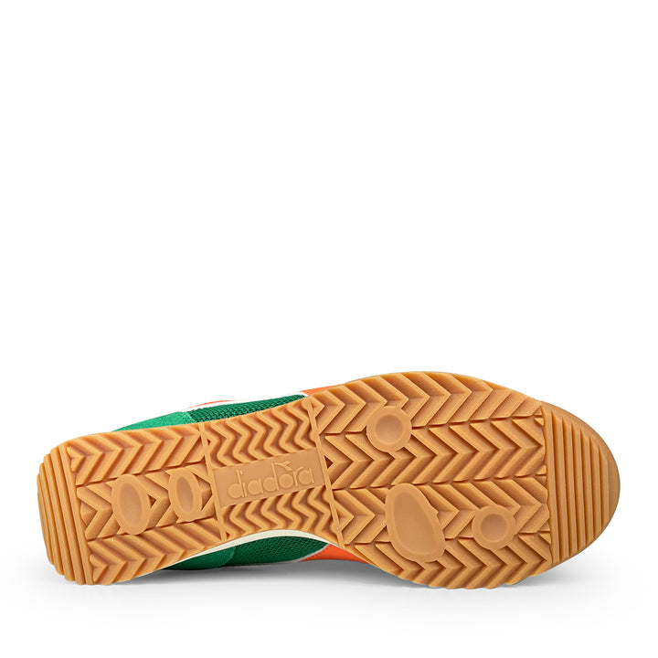 Cross sneaker groen oranje