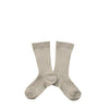 Shiny pink stockings with silver speckles - Rose bonbon
