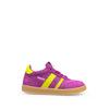 Ochre suede sneaker