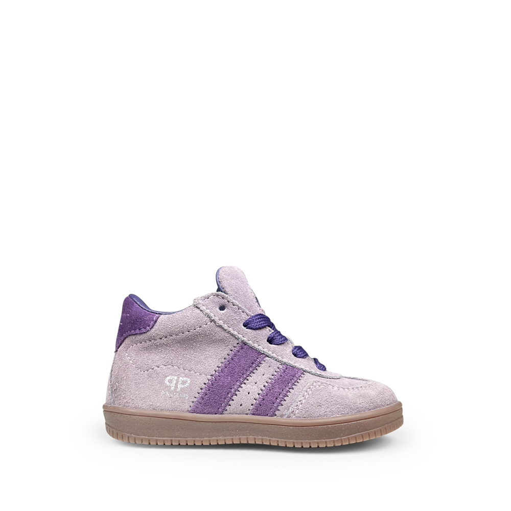 Lila hoge sneaker