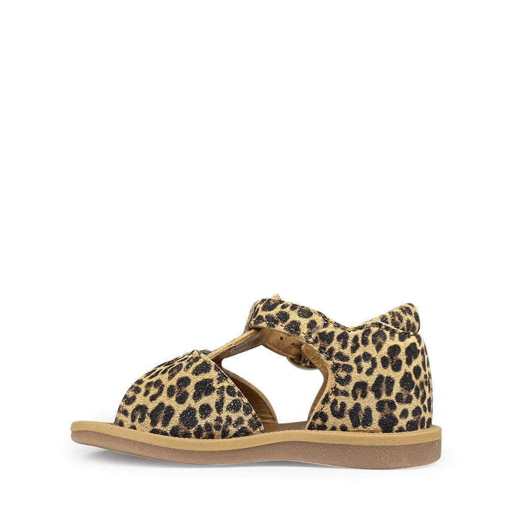 Sandaal leopard print