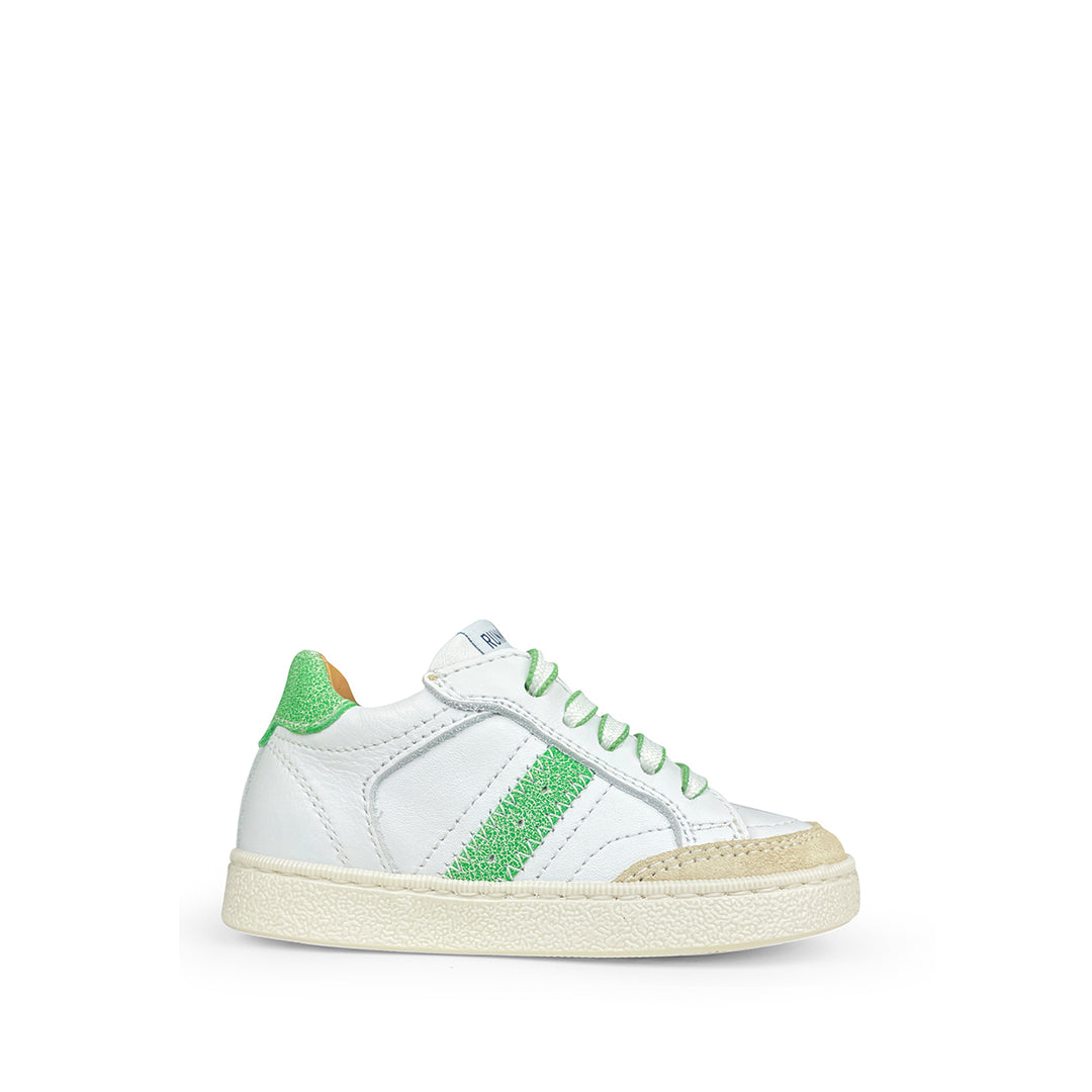 Sneaker wit groen