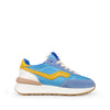Runner blauw en geel