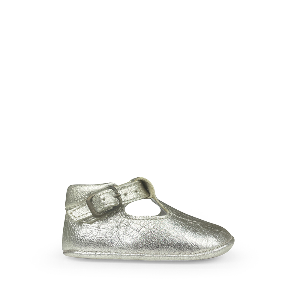 Prestapper metallic zilver