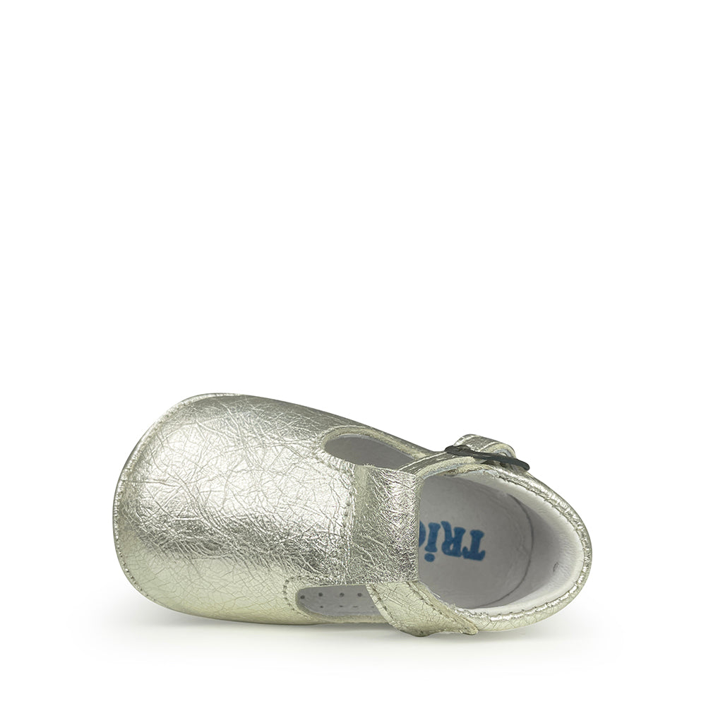 Prestapper metallic zilver