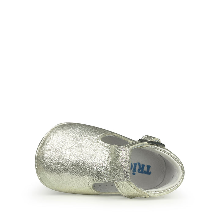 Prestapper metallic zilver