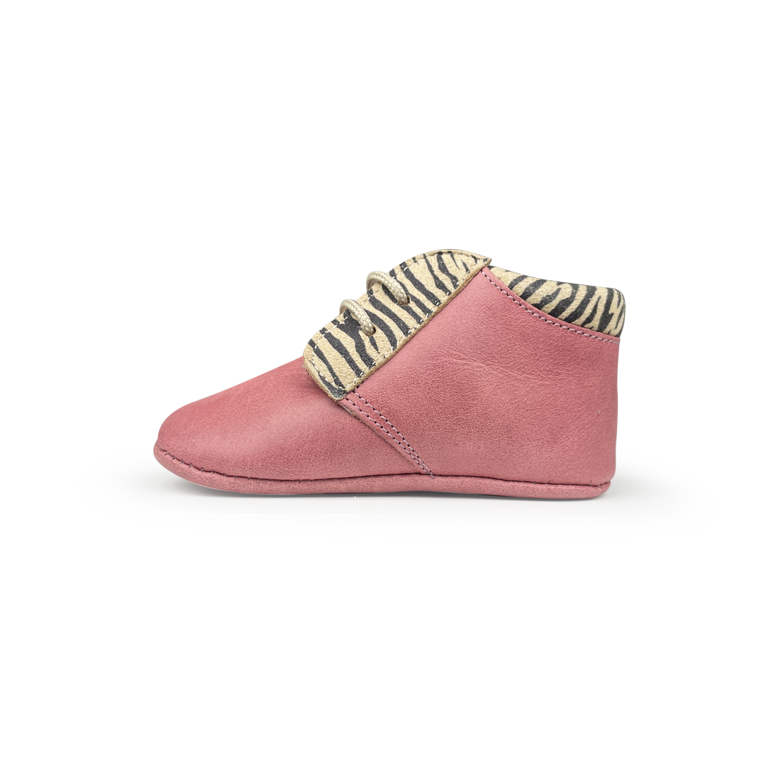 Prestapper in roze met print