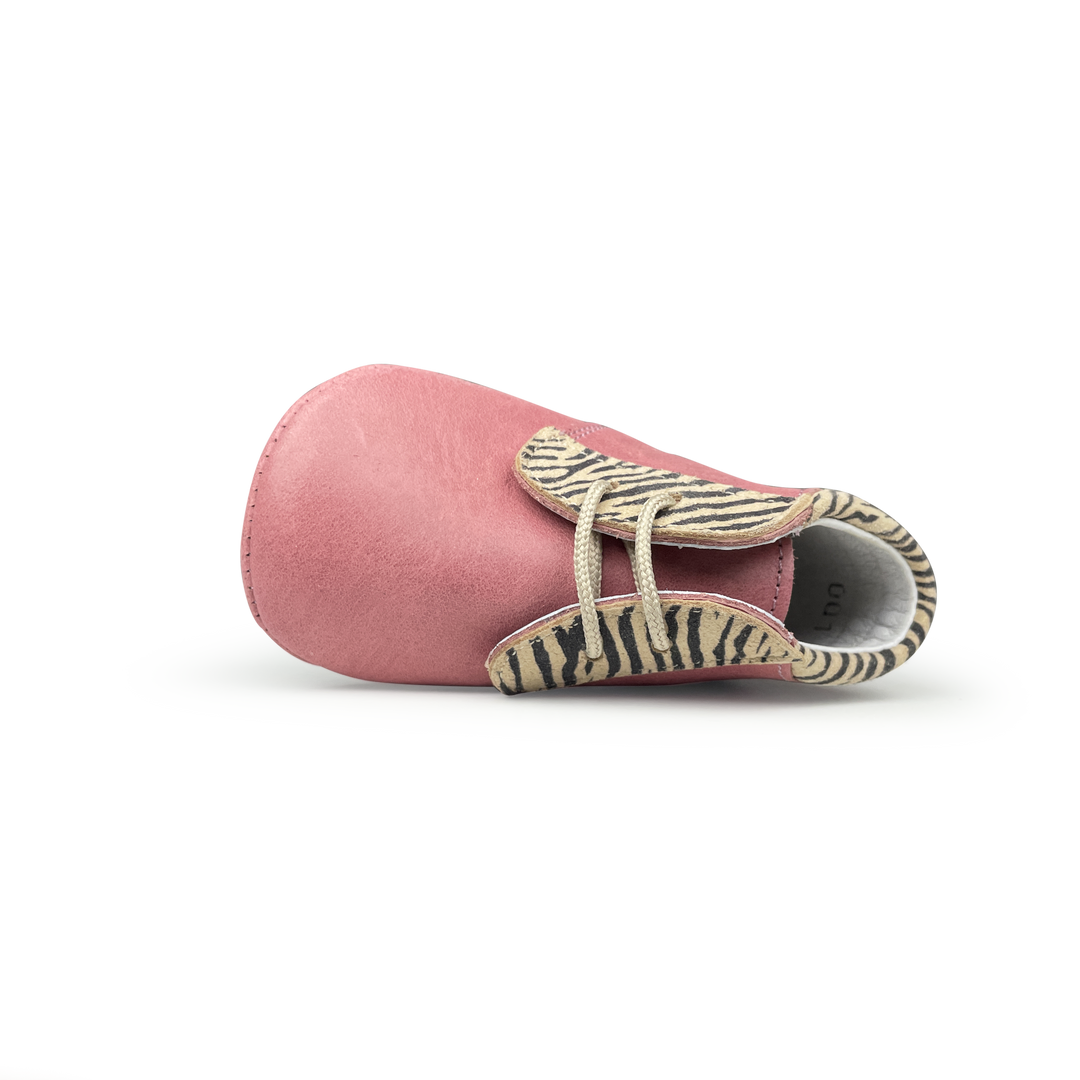 Prestapper in roze met print