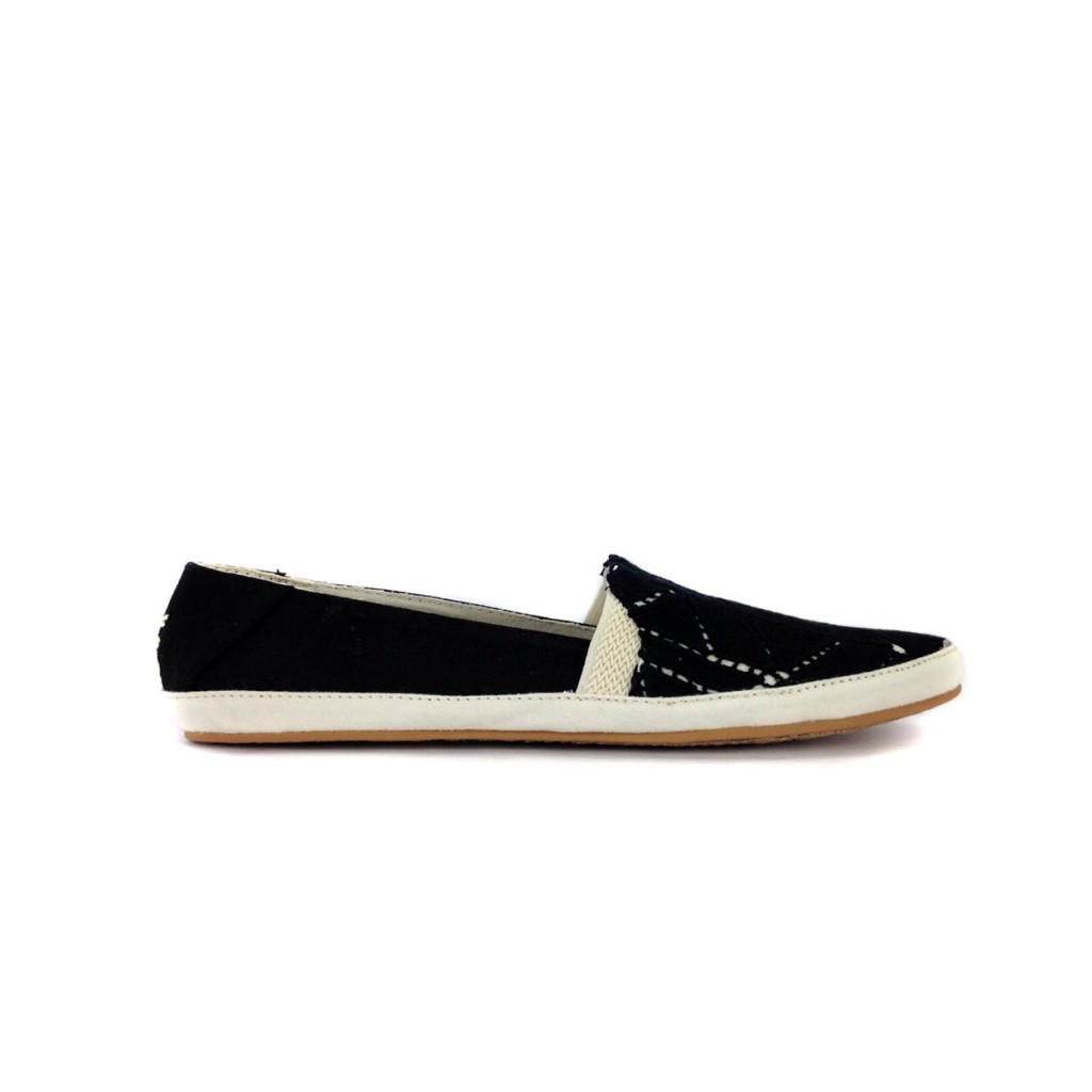 Reef - Casual black and while slip-on