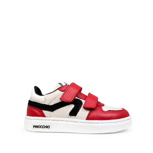 Kinderschoen online Pinocchio sneaker Sneaker velco rood