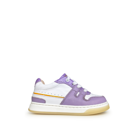 Romagnoli  trainer White purple sneakers