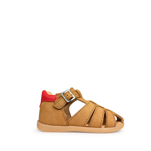 Kids shoe online Romagnoli  sandals Brown sandal