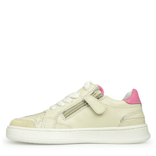Romagnoli  trainer Sneakers white pink