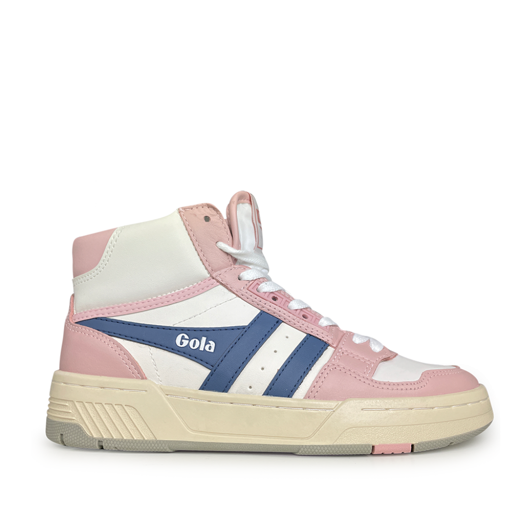 Gola - Sneakers challenge high white chalk pink moonlight
