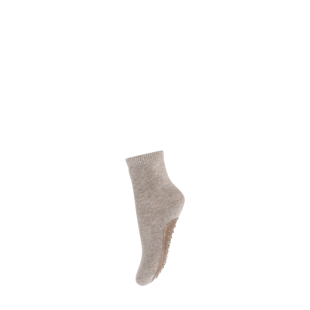 mp Denmark - Anti-slip socks in brown