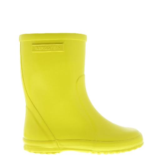 Kids shoe online Bergstein wellington boots Lemon colored wellington boot