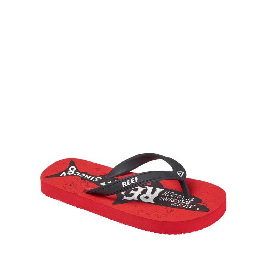 Reef - Red flip flops with sharks