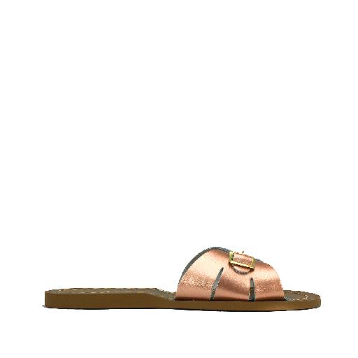 Kids shoe online Salt water sandal sandals Salt-Water Classic Premium Slides in rose gold