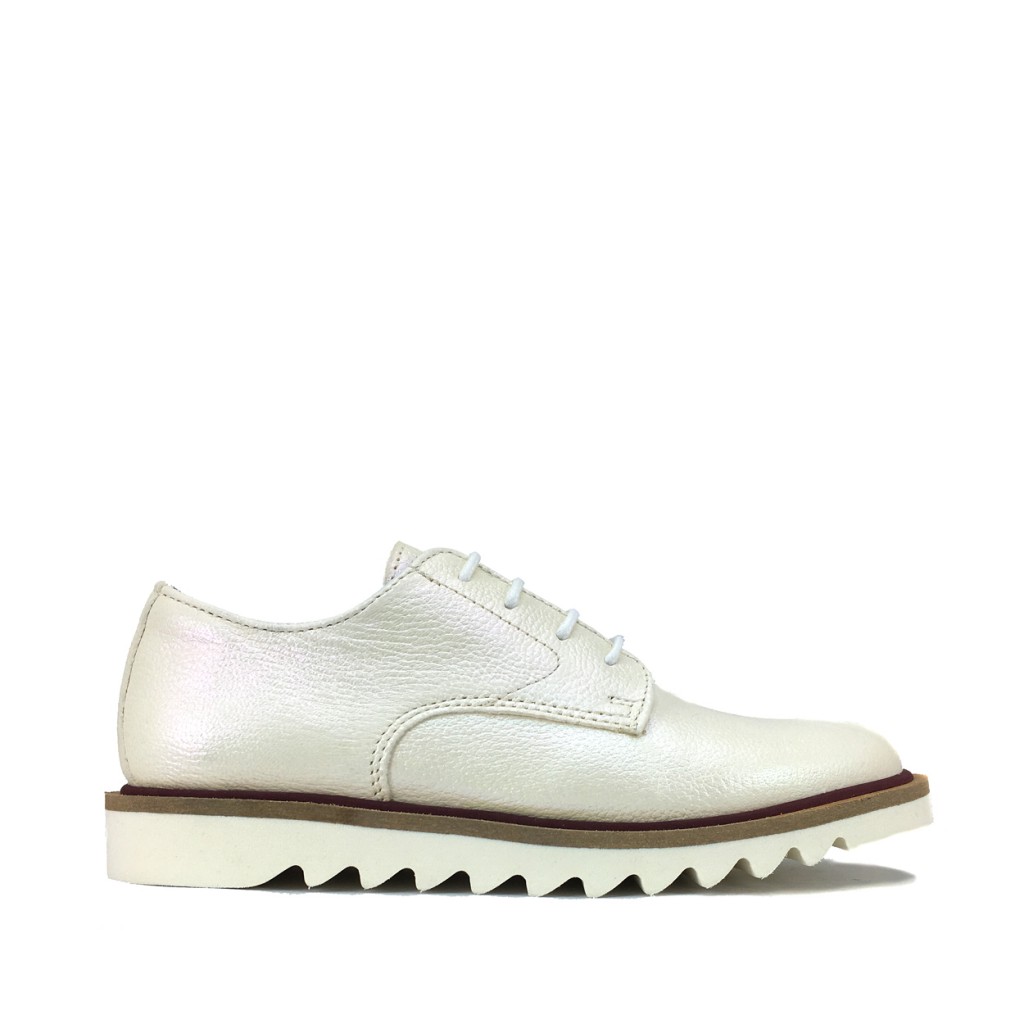 HIP - Lace-up shoe in white