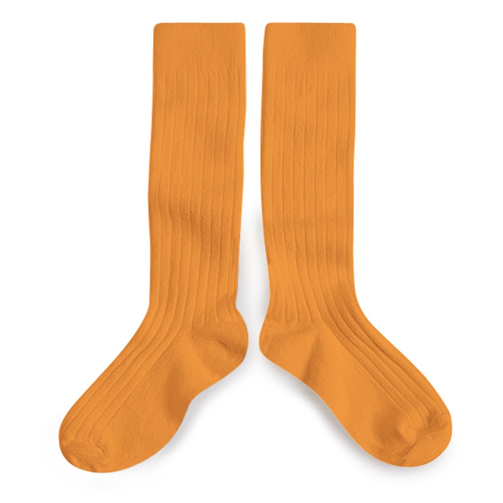 Collegien - Knee socks nectarine