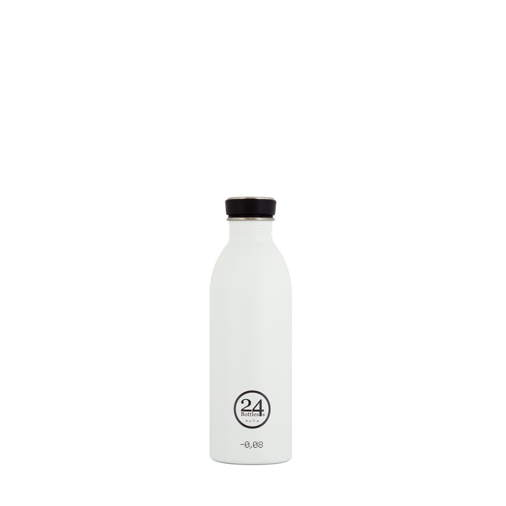 24bottles - Drinking bottle iced white