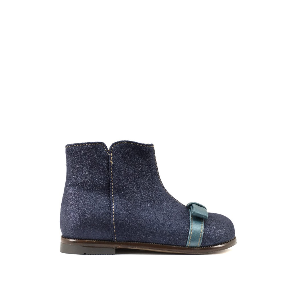 Ocra - Short boot in blue tones