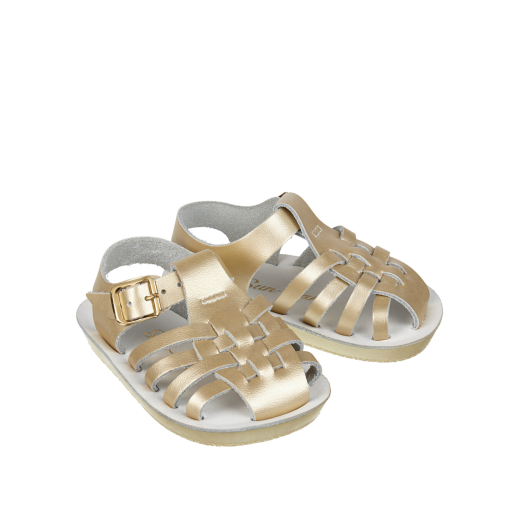 Salt water sandal sandals Sailor sandal in gold