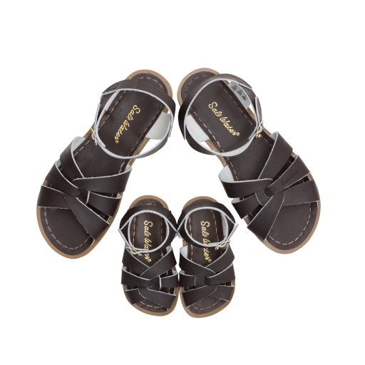 Salt water sandal sandalen Originele Salt-Water sandal in bruin