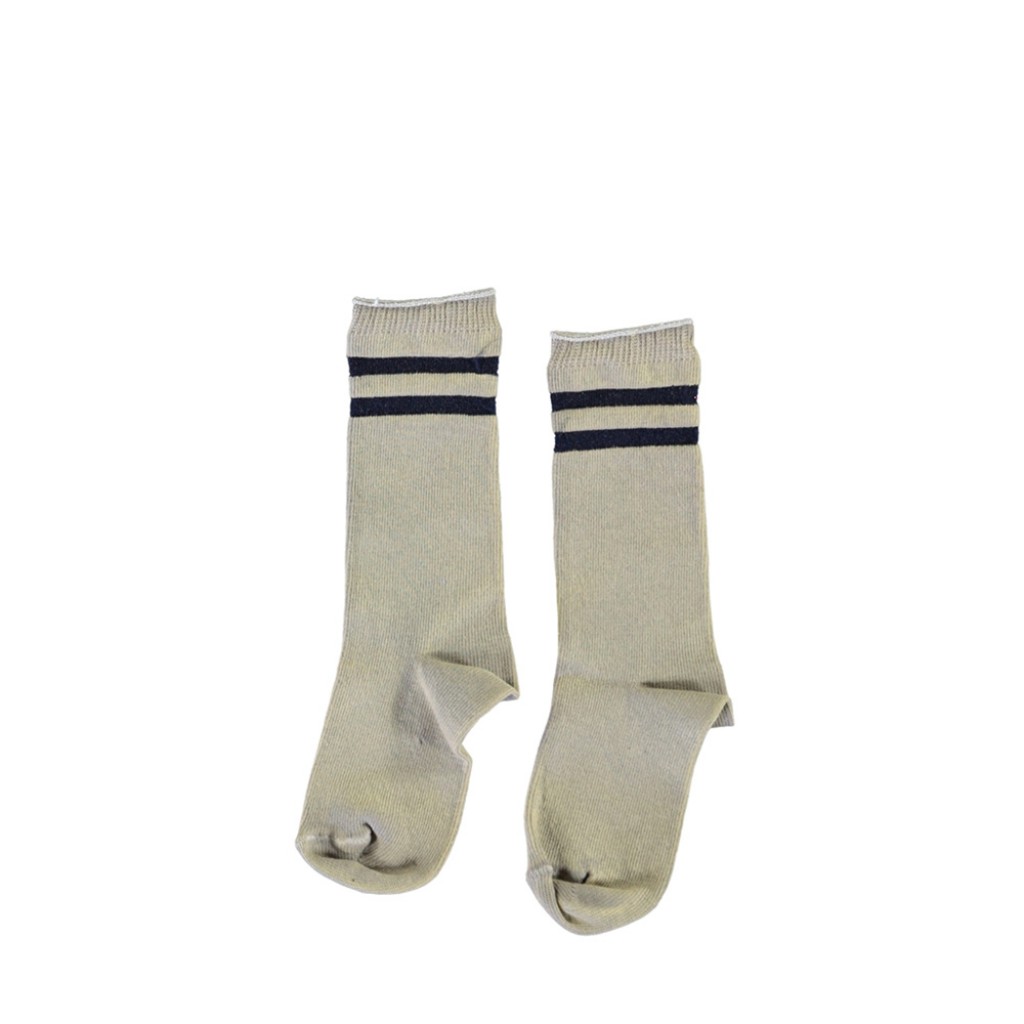 Piupiuchick - Grey green striped socks