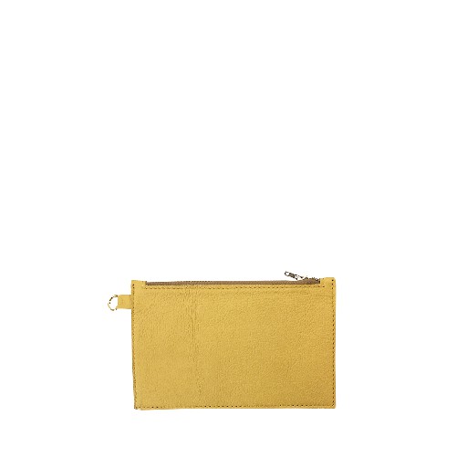 Kids shoe online Beys wallet Geometric wallet ochre yellow rectangle