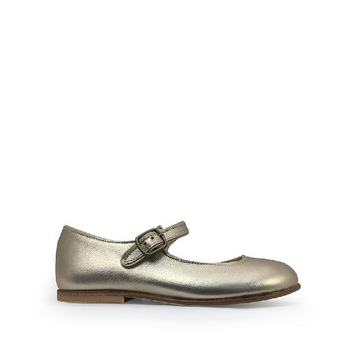 Kids shoe online JFF mary jane Mary jane in laminate gold