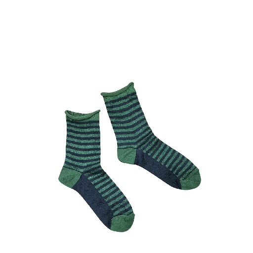 Kinderschoen online Polder korte kousen Sokken Asaf Green