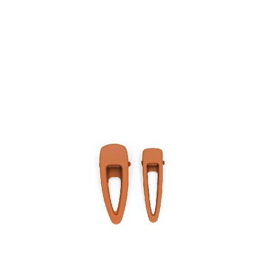 Kids shoe online Grech & co.  hairpins Matte clips set of 2 - spice