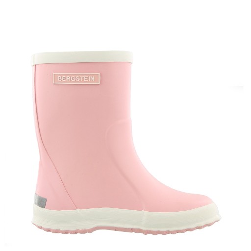 Kinderschoen online Bergstein Regenlaarzen Pastel roze rubberen laarsjes