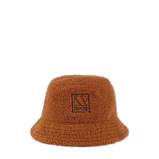 Repose AMS caps Bucket hat in fluffy caramel