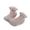 Sokpantoffel roze ballerina