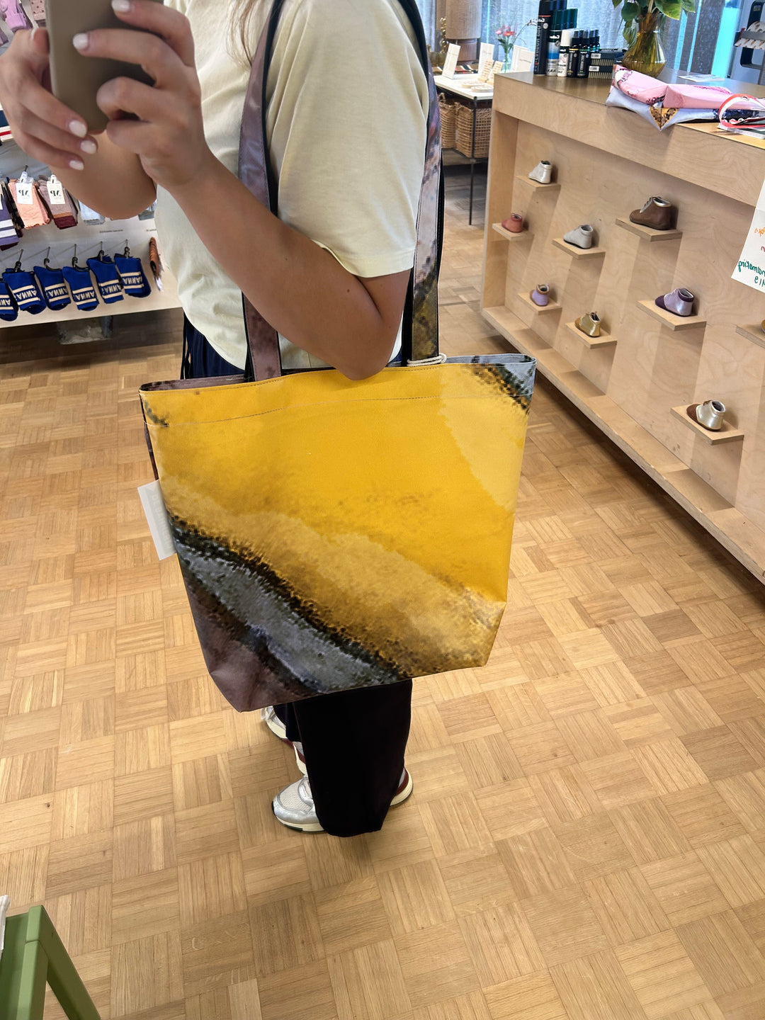 Totebag oker