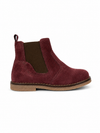 Bordeaux laars met glitter