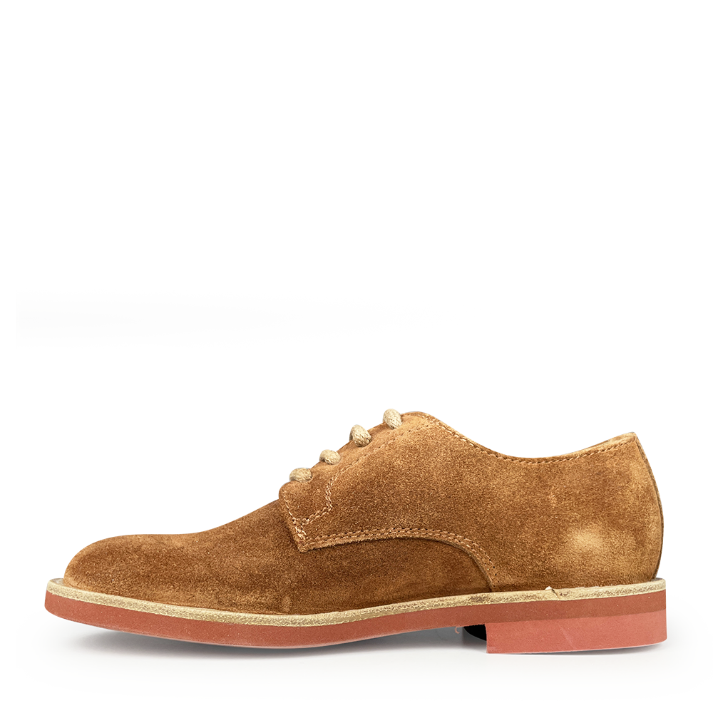 Bruine veterschoen nubuck