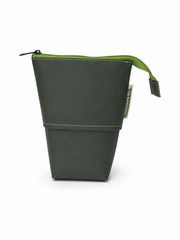 Schuifpennenzak groen - De Bannerij