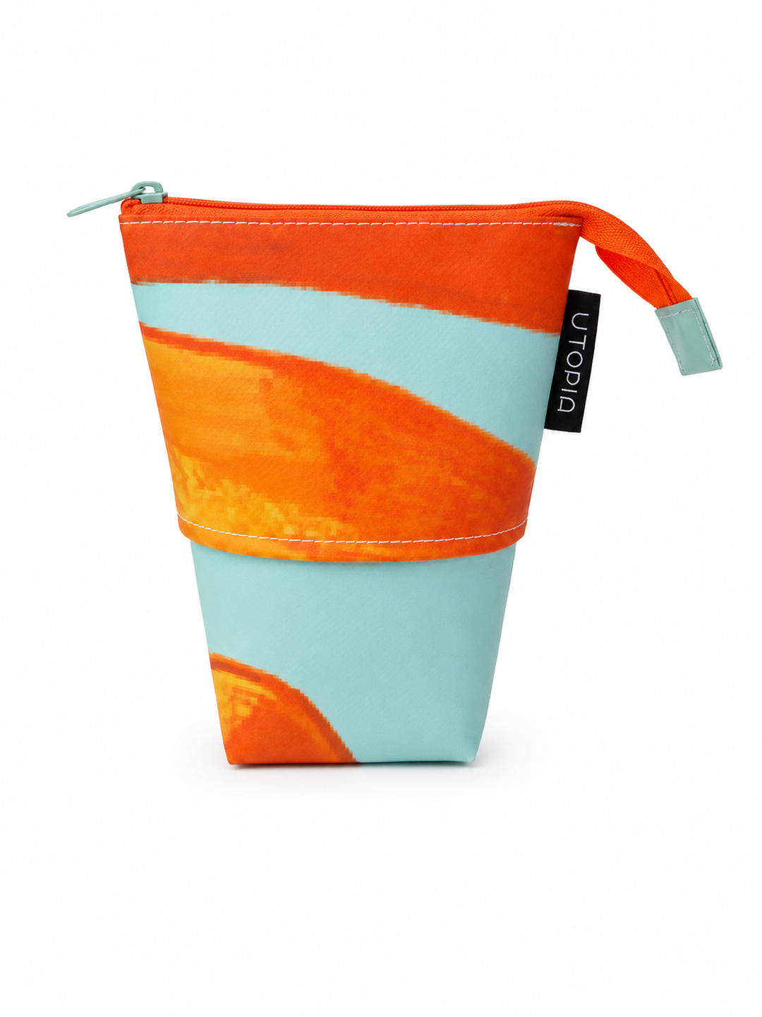 Schuifpennenzak oranje