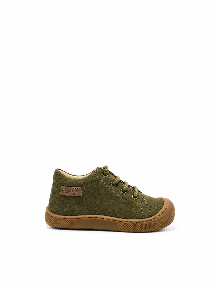 Prestapper Naturino groen barefoot