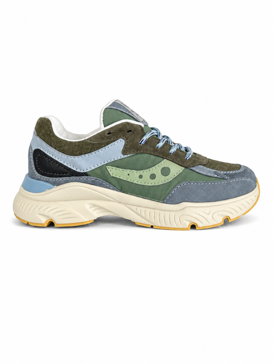 Runner groen en blauwtinten