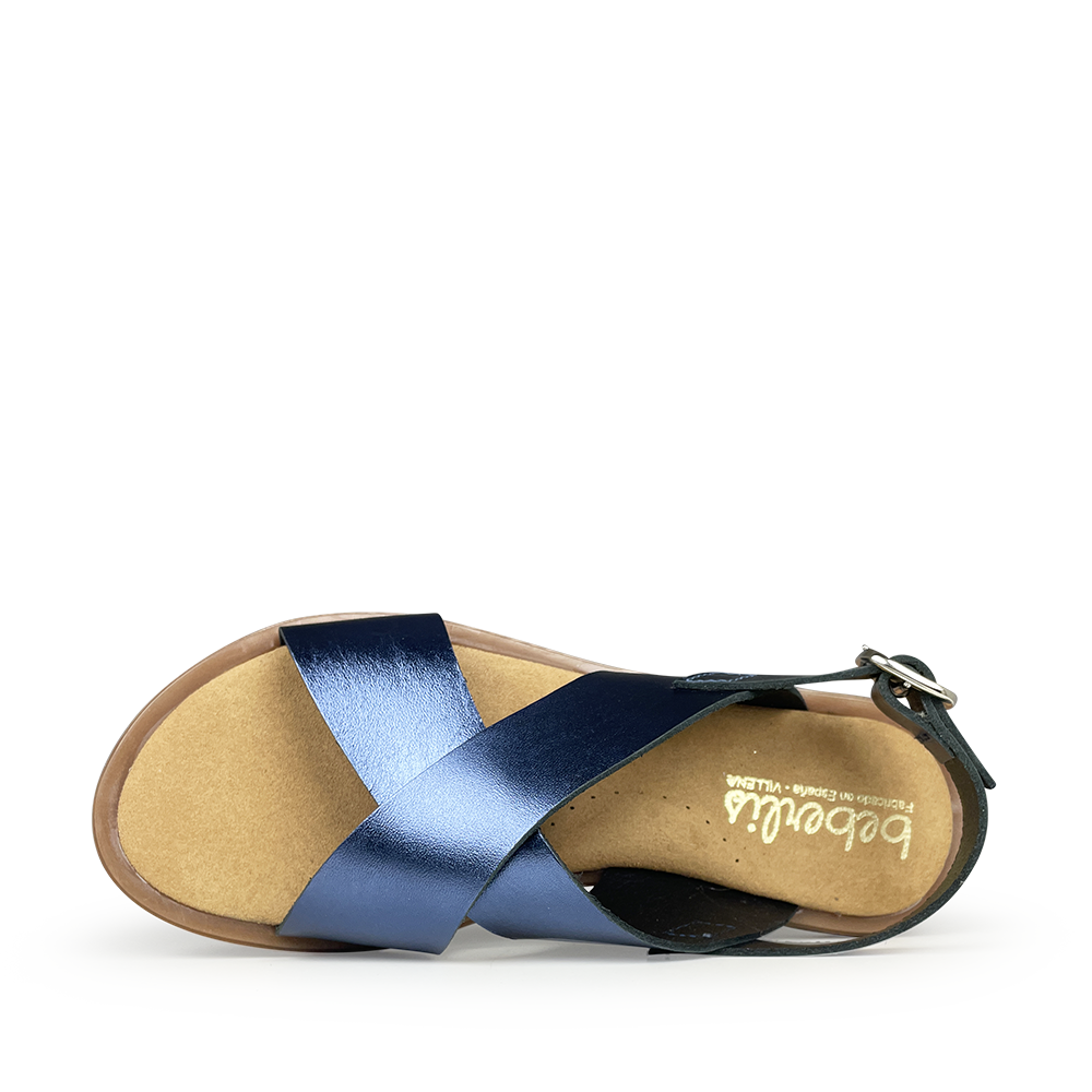 Sandal blue/brown