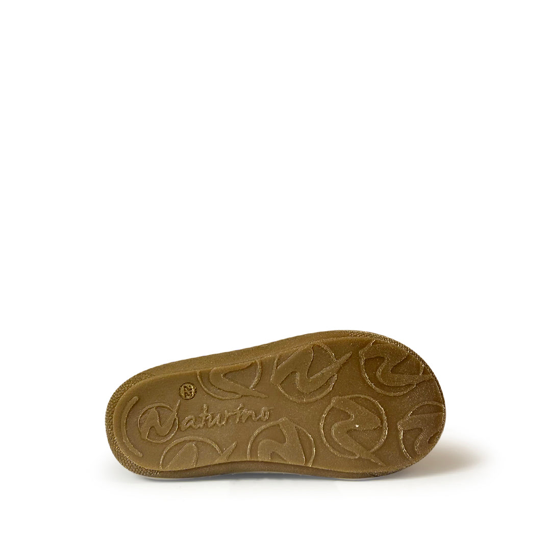Prestapper Naturino cocoon groen met oranje veter