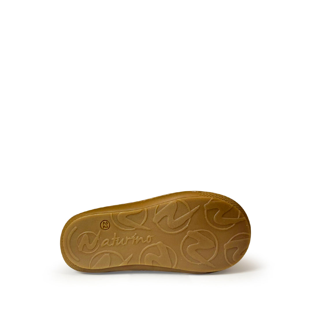Prestapper Naturino cocoon cognac met groene veter