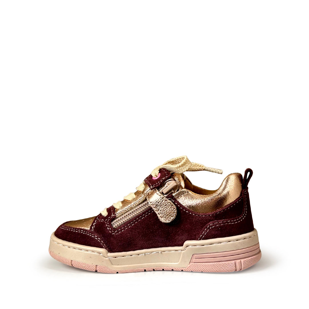 Sneaker roze en metallic