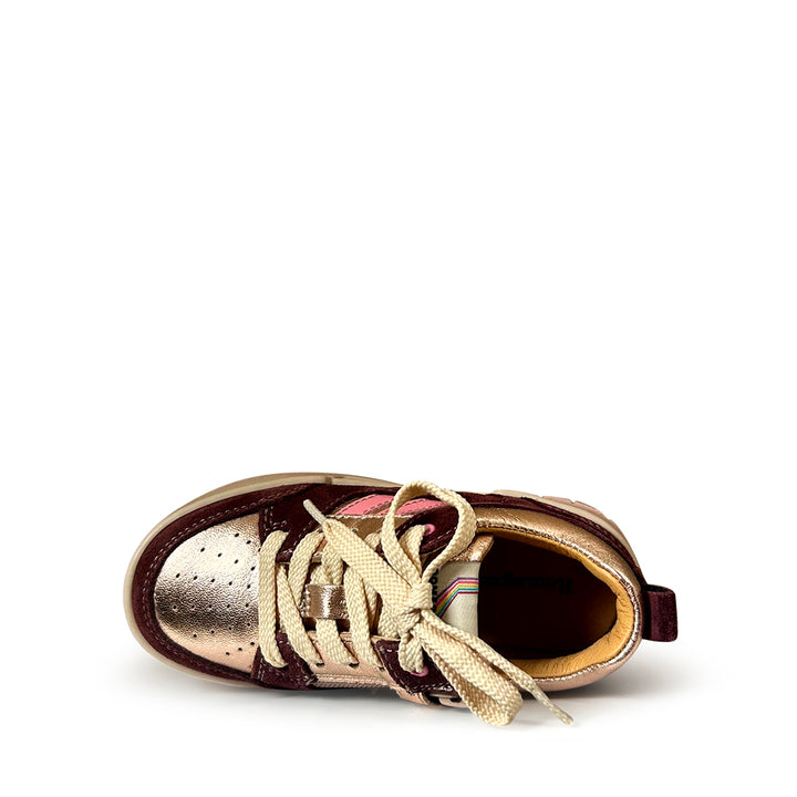 Sneaker roze en metallic